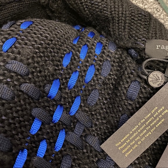 RAG & BONE Cardigan Sweater Coat NWT $800 Jacket XS/S New with Tags OOAK GIFT - Picture 3 of 9